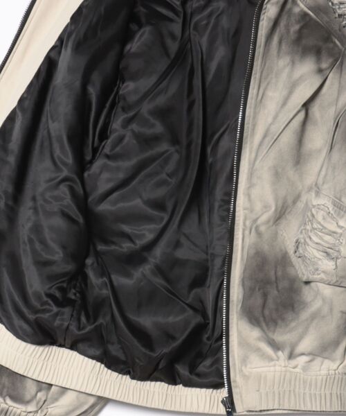 Never mind the XU（ネバーマインドザエックスユー）の「【Never mind the XU】damage hood jacket / 【ネバーマインド ザ エックスユー】ダメージフードジャケット（ブルゾン・メンズ・アイボリー・ONE SIZE）」の16枚目の写真