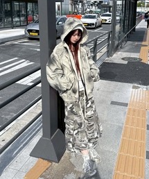 XU（エックスユー）の「【Never mind the XU】damage hood jacket / 【ネバーマインド ザ エックスユー】ダメージフードジャケット（ブルゾン）」