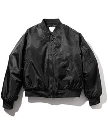 MASSNOUN（マスノウン）の「8oz オーバーサイズ MA-1 航空ジャンパージャケット MFZPD003-BK（MA-1）」