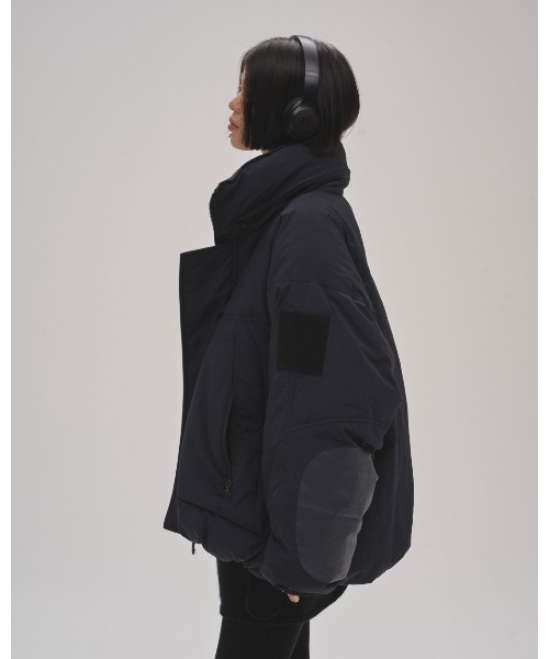 TODAYFUL(トゥデイフル)の「TODAYFUL Monster Down Jacket 12420006(ミリタリージャケット・レディース・ブラック/オリーブ・38/36)」の5枚目の写真