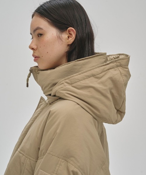 TODAYFUL(トゥデイフル)の「TODAYFUL Monster Down Jacket 12420006(ミリタリージャケット・レディース・ブラック/オリーブ・38/36)」の9枚目の写真