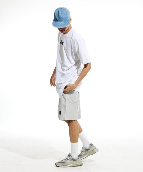 CREAM SODA LAB(クリームソーダラボ)の「リバースUSAトレーニングショートパンツグレー(その他パンツ・レディース・その他・MEDIUM/LARGE/X-LARGE)」の9枚目の写真