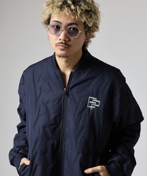 FUNALIVE（ファンアライブ）の「裏起毛 ロゴ 中綿 MA-1 ジャケット（MA-1）」