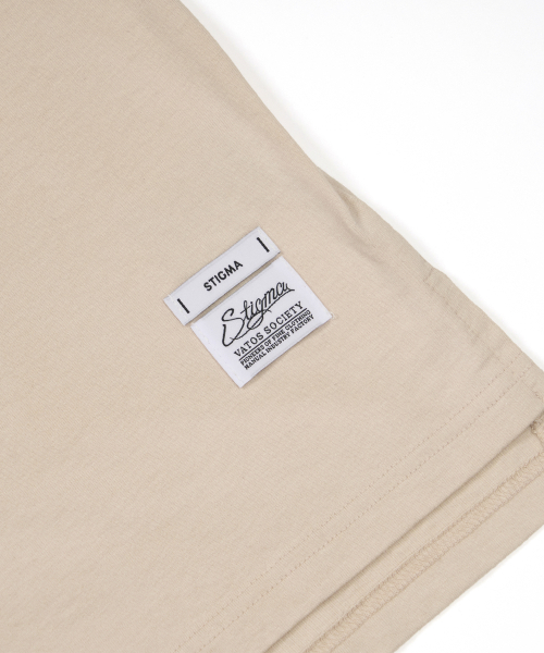 STIGMA(スティグマ)の「Crayon Flower Vintage-Like Washed Oversized Short Sleeves T-Shirts Beige(Tシャツ/カットソー・メンズ・その他・LARGE/X-LARGE/MEDIUM)」の5枚目の写真