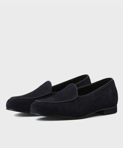 JOSEPHT（ジョセフ）の「PARIS NAVY [ITALY SUEDE]（ローファー・メンズ・その他・24cm/24.5cm/25cm/27cm/27.5cm/26.5cm/26cm/25.5cm）」の2枚目の写真