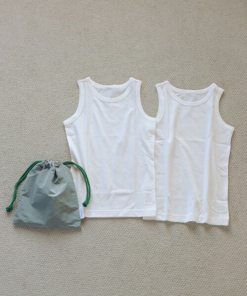 Combi mini＞タンクトップ 2枚セット / キッズ 110cm-130cm（タンク