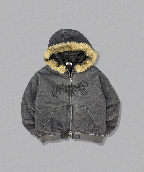 Tribal logo denim jacket（ブルゾン）｜centimeter（センチメーター