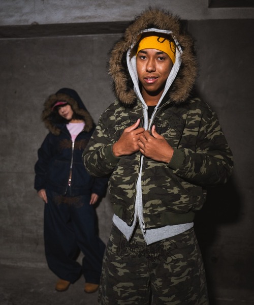 Tribal logo denim jacket（ブルゾン）｜centimeter（センチメーター