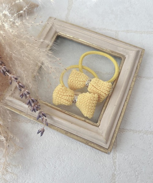 セール】lulunoix/ニットリボンヘアゴム N15459（ヘアゴム）｜CERCA