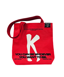 ROMANTIC TIGER（ロマンチックタイガー）の「Kinky romantic (red)（エコバッグ/サブバッグ）」