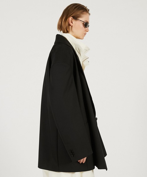 PRANK PROJECT（プランクプロジェクト）の「【2026Spring Pre-Order】オーバーフォルムジャケット / Oversized Jacket（テーラードジャケット・レディース・グレー/ブラック/マルチ・FREE）」の10枚目の写真