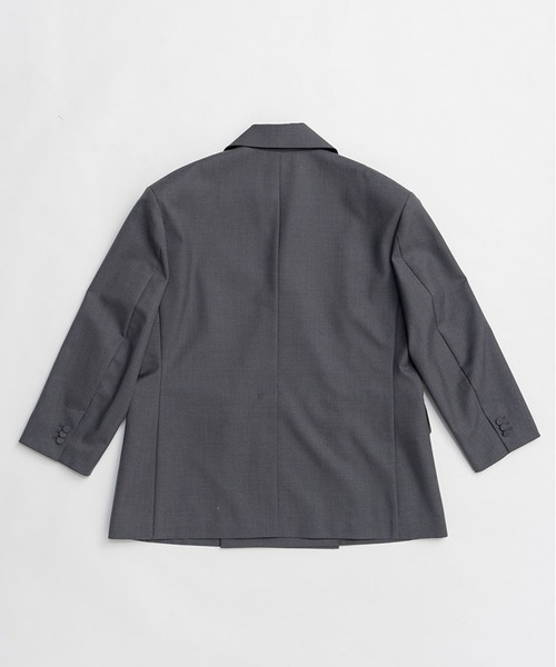 PRANK PROJECT（プランクプロジェクト）の「【2026Spring Pre-Order】オーバーフォルムジャケット / Oversized Jacket（テーラードジャケット・レディース・グレー/ブラック/マルチ・FREE）」の17枚目の写真