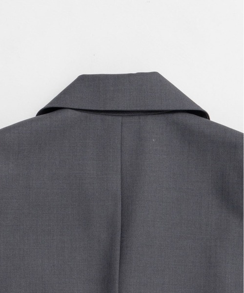 PRANK PROJECT（プランクプロジェクト）の「【2026Spring Pre-Order】オーバーフォルムジャケット / Oversized Jacket（テーラードジャケット・レディース・グレー/ブラック/マルチ・FREE）」の19枚目の写真