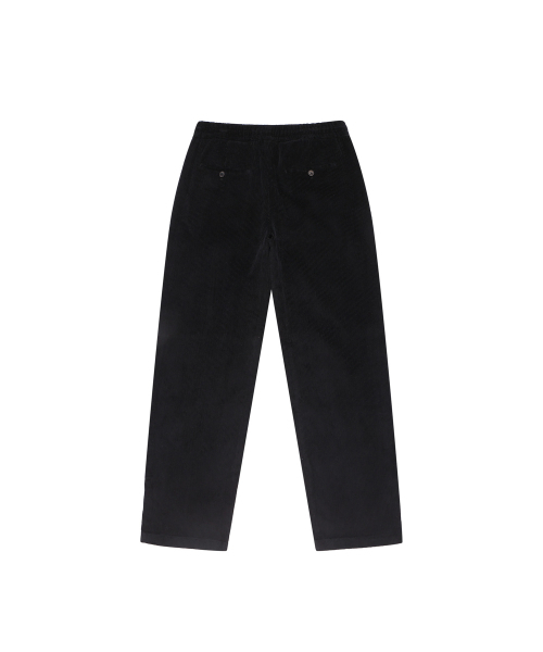 SOLEW（ソル）の「コーデュロイストリングパンツ_ブラック（その他パンツ・メンズ・その他・SMALL/MEDIUM/LARGE/X-LARGE/X-SMALL）」の2枚目の写真