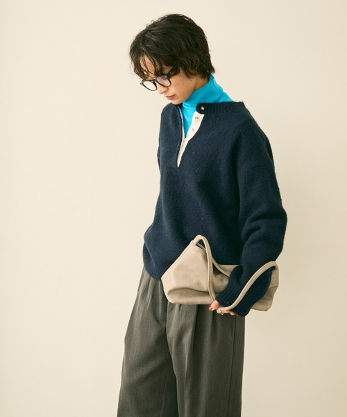 uchi.(ウチ)の「フェイクレザー ワンハンドルバッグ(ショルダーバッグ・レディース・グレー/ブラック/ブラウン・FREE)」の19枚目の写真