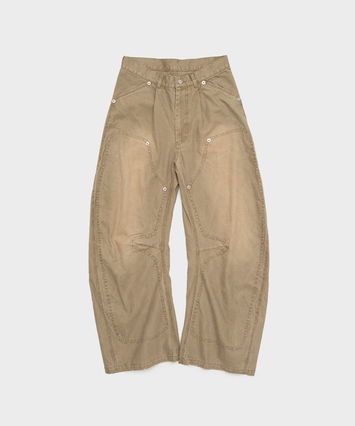 BASICKS×DUCK DOUBLE KNEE CURVED LEG PANTS（その他パンツ）｜CONZ