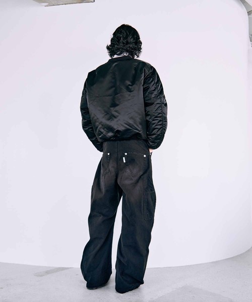 CONZ（コンズ）の「BASICKS×DUCK DOUBLE KNEE CURVED LEG PANTS（その他パンツ・メンズ・ブラック/ベージュ・3/1/2）」の19枚目の写真