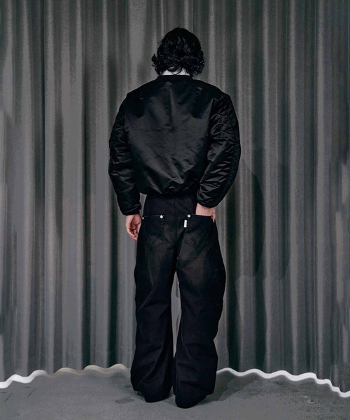 CONZ（コンズ）の「BASICKS×DUCK DOUBLE KNEE CURVED LEG PANTS（その他パンツ・メンズ・ブラック/ベージュ・3/1/2）」の22枚目の写真