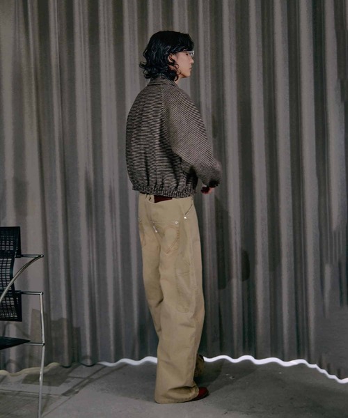 CONZ（コンズ）の「BASICKS×DUCK DOUBLE KNEE CURVED LEG PANTS（その他パンツ・メンズ・ブラック/ベージュ・3/1/2）」の3枚目の写真