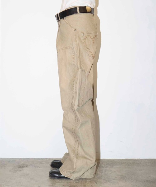 BASICKS×DUCK DOUBLE KNEE CURVED LEG PANTS（その他パンツ）｜CONZ