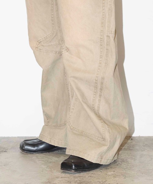 CONZ（コンズ）の「BASICKS×DUCK DOUBLE KNEE CURVED LEG PANTS（その他パンツ・メンズ・ブラック/ベージュ・3/1/2）」の13枚目の写真