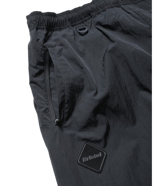 Bristol ブラック　イージーロゴナイロンパンツ BIG LOGO NYLON EASY PANTS（その他パンツ）｜F.C.Real Bristol
