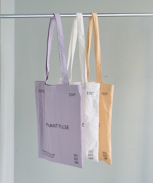 SHENERY（シーナリー）の「シーズントートーバッグ（トートバッグ・レディース・ホワイト/パープル/イエロー・FREE）」の2枚目の写真