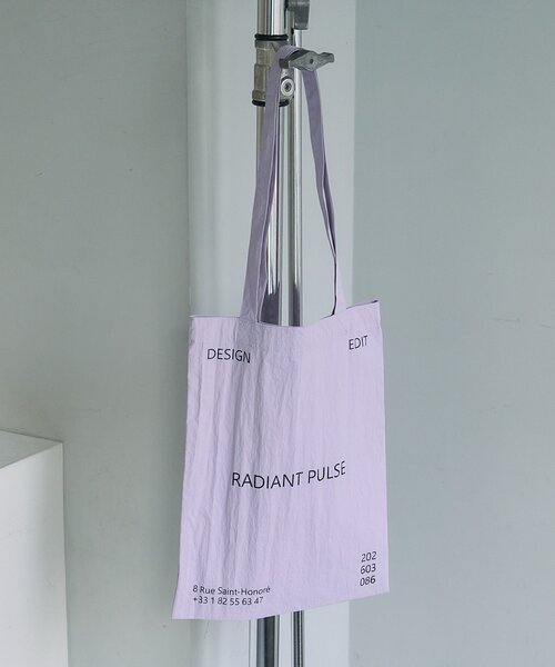 SHENERY（シーナリー）の「シーズントートーバッグ（トートバッグ・レディース・ホワイト/パープル/イエロー・FREE）」の6枚目の写真