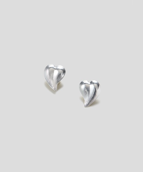 LAPUIS（ラピュイ）の「LAPUIS(ラピュイ) Heart leaf pierced earrings（ピアス（両耳用）・レディース・シルバー/ゴールド・FREE）」の18枚目の写真