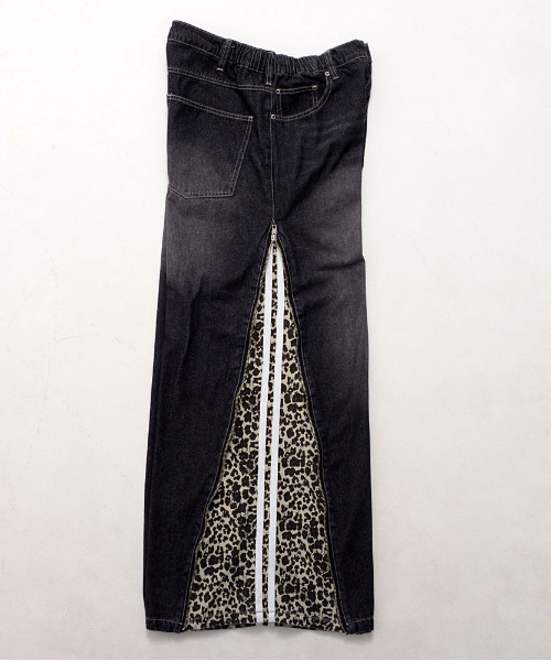 SILVER BULLET(シルバーバレット)の「『SILVER BULLET SELECT AP/シルバーバレットセレクト』ZIP TRICK バギーデニムパンツ(デニムパンツ・メンズ・ネイビー系/ブラック系2/ブラック・L/M)」の10枚目の写真