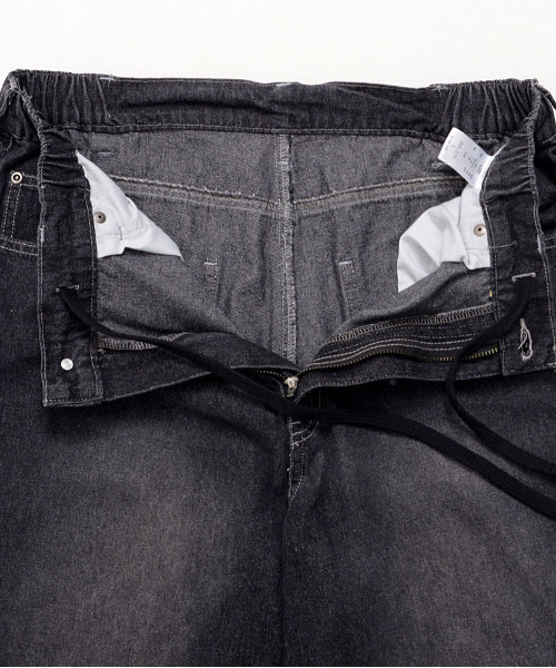 SILVER BULLET(シルバーバレット)の「『SILVER BULLET SELECT AP/シルバーバレットセレクト』ZIP TRICK バギーデニムパンツ(デニムパンツ・メンズ・ネイビー系/ブラック系2/ブラック・L/M)」の22枚目の写真