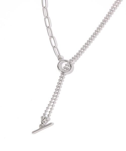 studio CLIP（スタディオクリップ）の「メタル変型ネックレス（ネックレス・レディース・その他1/その他2・FREE）」の2枚目の写真