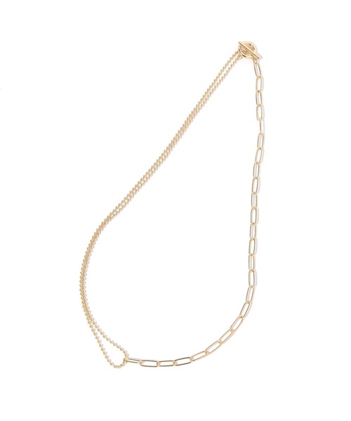 studio CLIP（スタディオクリップ）の「メタル変型ネックレス（ネックレス・レディース・その他1/その他2・FREE）」の4枚目の写真