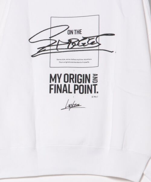 Leyline(レイライン)の「【Leyline】b/s street parka(パーカー・メンズ・ホワイト・M)」の2枚目の写真