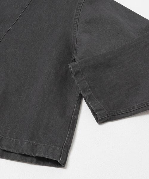 FORK&SPOON（フォークアンドスプーン）の「FORK&SPOON　ペーパーデニムスキッパーシャツ（シャツ/ブラウス・レディース・ブルー/ブラック・1）」の11枚目の写真