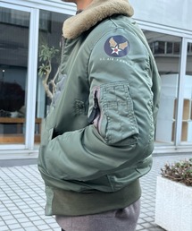 HOUSTON | 【HOUSTON】ヒューストン B-15D FLIGHT JACKET / B15-D フライト ジャケット(MA-1)