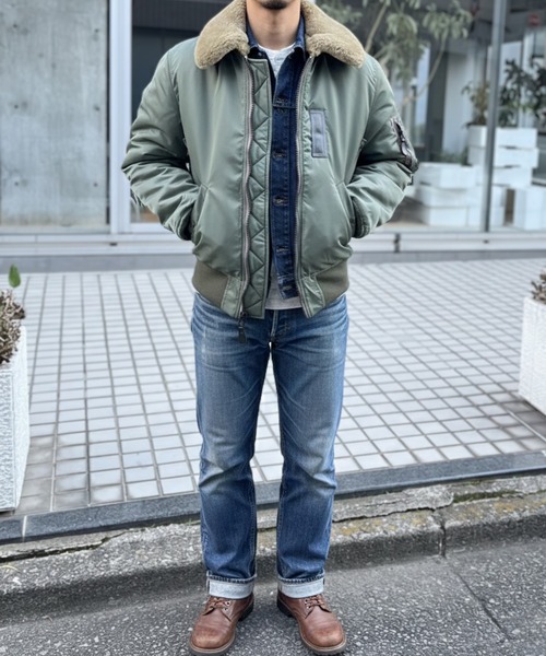 セール】【HOUSTON】ヒューストン B-15D FLIGHT JACKET / B15-D