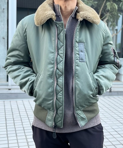 セール】【HOUSTON】ヒューストン B-15D FLIGHT JACKET / B15-D