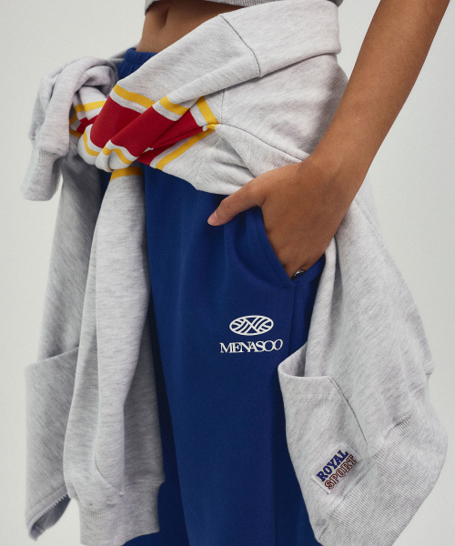 MENASOO(ミナス)の「Round Neck Running Zipup Cardigan_White Melange(カーディガン/ボレロ・レディース・ホワイト・F)」の7枚目の写真