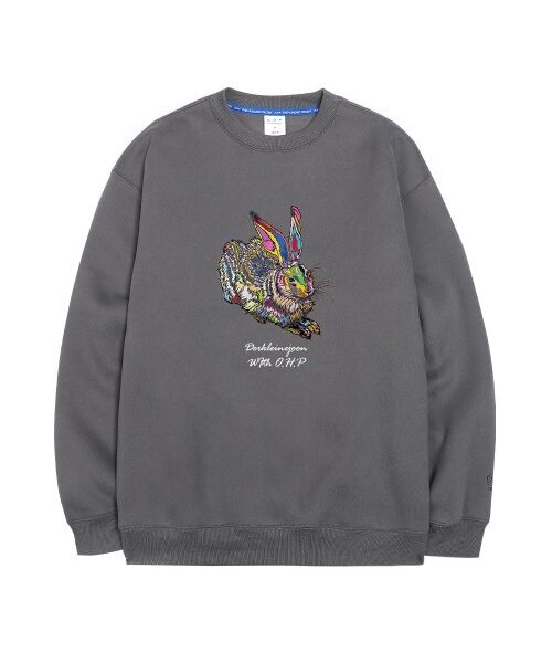 OHP(ワンハンドレッドパーセント)の「OHP x DK.JOON デューラーのウサギ no.2 裏起毛スウェット(スウェット・メンズ・その他・M/L/2XL/XL)」の2枚目の写真
