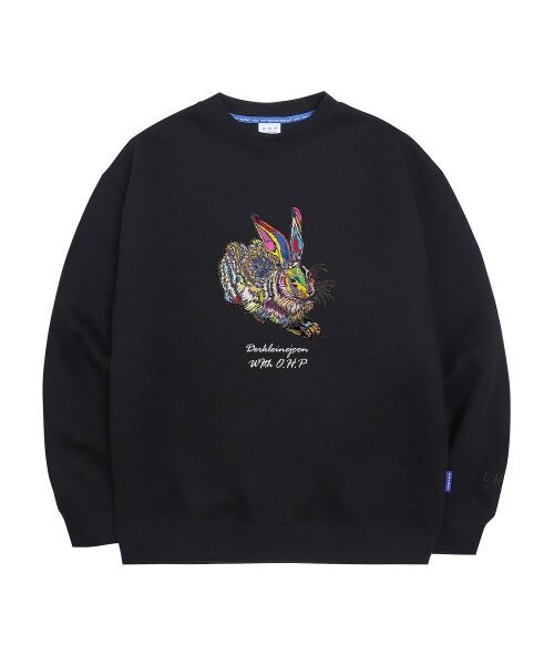 OHP(ワンハンドレッドパーセント)の「OHP x DK.JOON デューラーのウサギ no.2 裏起毛スウェット(スウェット・メンズ・その他・M/L/2XL/XL)」の3枚目の写真