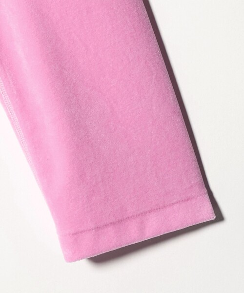 6（ロク）の「＜6(ROKU)＞ベロア カラー カーディガン（カーディガン/ボレロ・レディース・ピンク/ライム・FREE）」の7枚目の写真