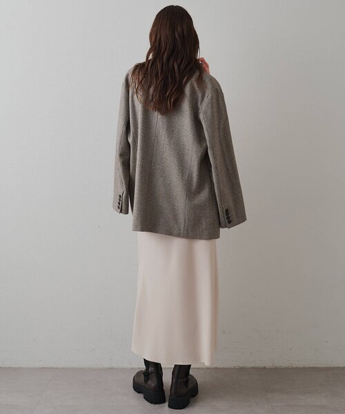 Drawing Numbers（ドローイング ナンバーズ）の「【Drawing Numbers】ジョーゼットホルターワンピース（ワンピース・レディース・ベージュ/ブラック・38）」の12枚目の写真