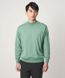 今季新品★グリーンレーベルリラクシング★ラグランハイネックニット green label relaxing（グリーンレーベルリラクシング） ニット ヤク