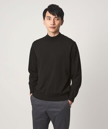 green label relaxing | MTB コットン ハイゲージ モックネック ニット(ニット/セーター)