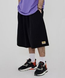 CARGOBROS（カーゴブロス）の「CB スウェットバンディングハーフパンツ（ブラック）（その他パンツ）」