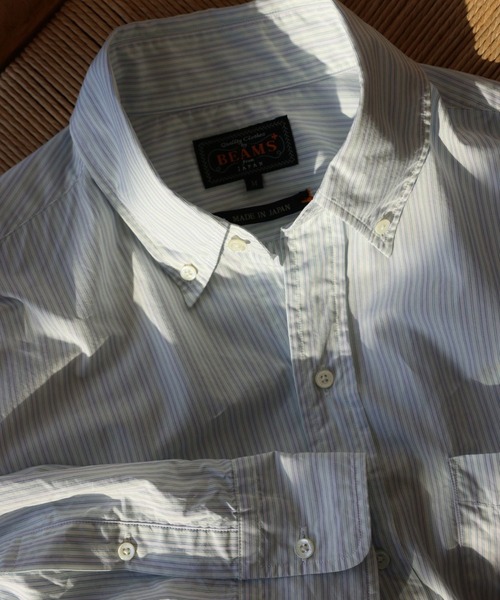 BEAMS PLUS(ビームスプラス)の「B.D. Classic-fit 160/2 Broad(シャツ/ブラウス・メンズ・ホワイト・SMALL/LARGE/X-LARGE/MEDIUM)」の1枚目の写真