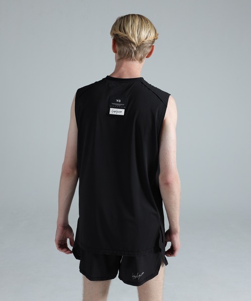 Y-3（ワイスリー）の「Y-3 RUNNING TANK TOP（Tシャツ/カットソー・メンズ・ブラック・SMALL/X-SMALL/X-LARGE/LARGE/MEDIUM）」の3枚目の写真