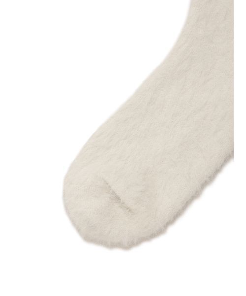 gelato pique（ジェラートピケ）の「キャットロングソックス（その他ルームウェア・レディース・ベージュ/オフホワイト・F）」の4枚目の写真