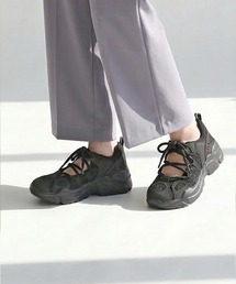 【RiiiKa/リーカ】レースアップ厚底スニーカー